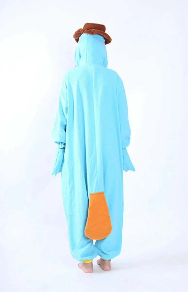 Platypus Cartoon Animal Onesies Hoodie Kigurumi Pajamas