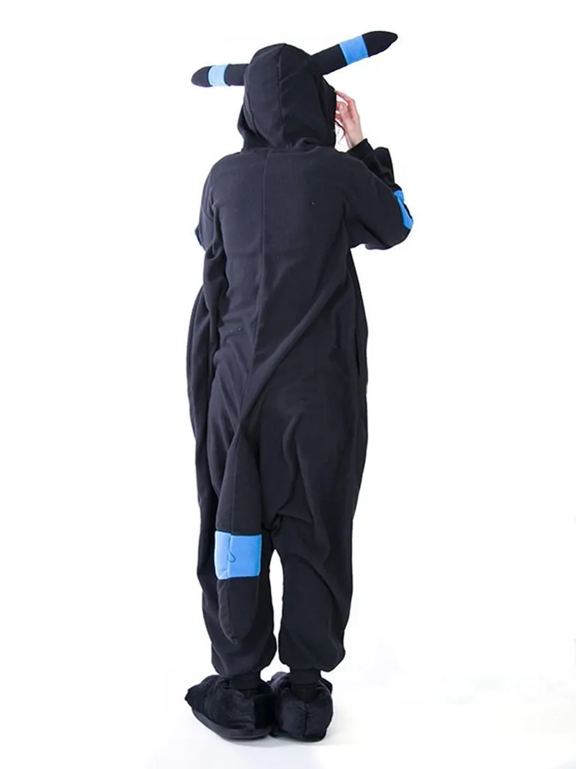 Pokemon Umbreon Eevee Kigurumi Onesie Hoodie Costume Pajamas