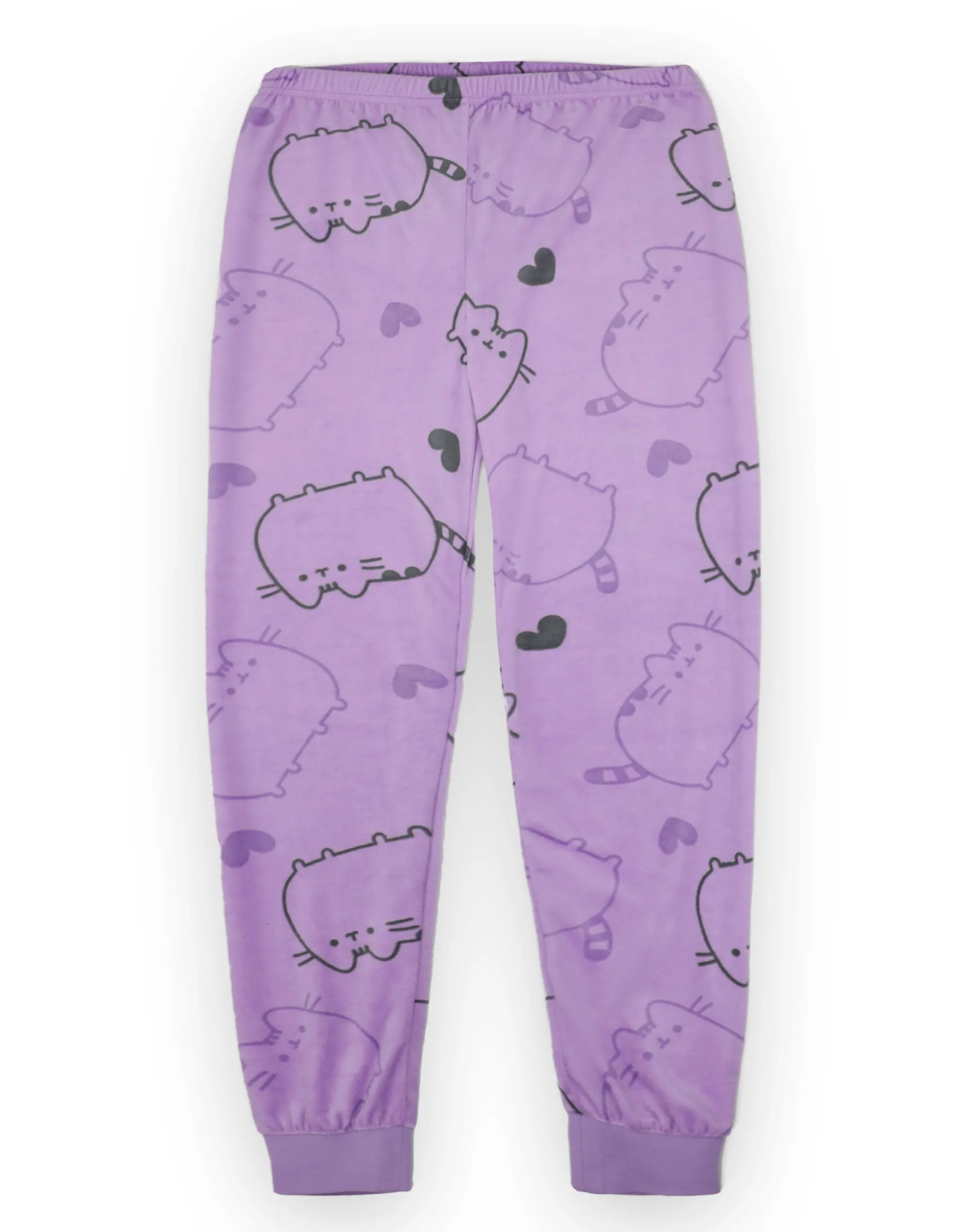 Pusheen Girls Purple Pyjama Set