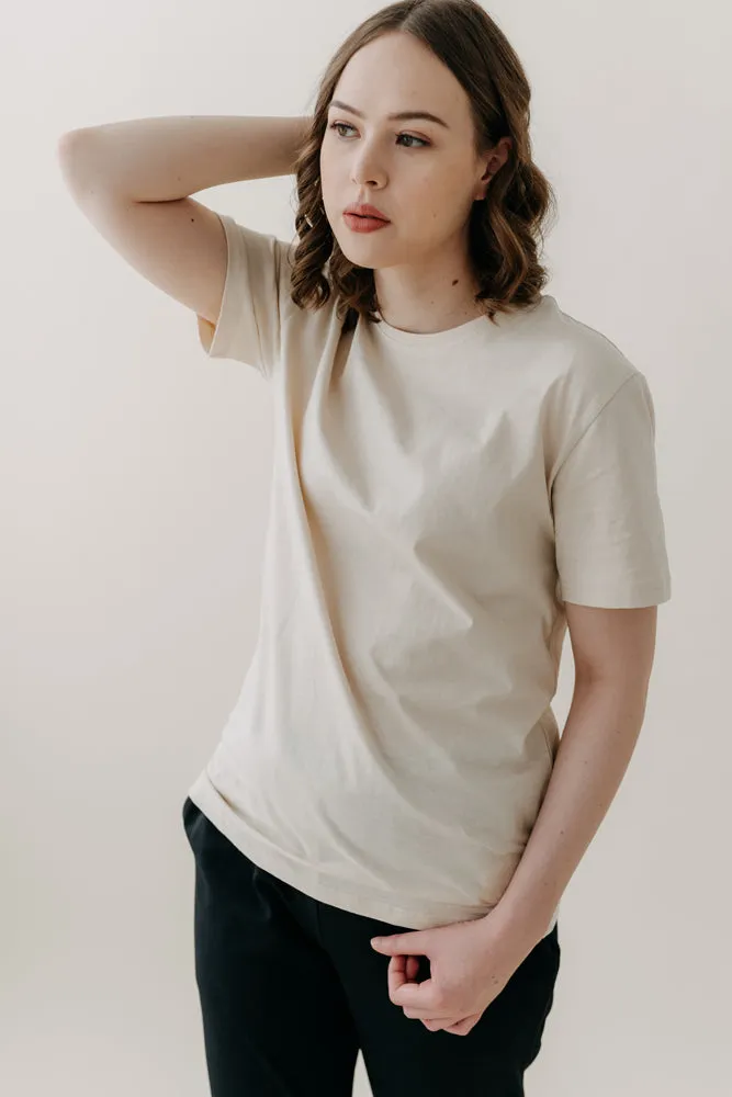 Rory Unisex T-Shirt Cream