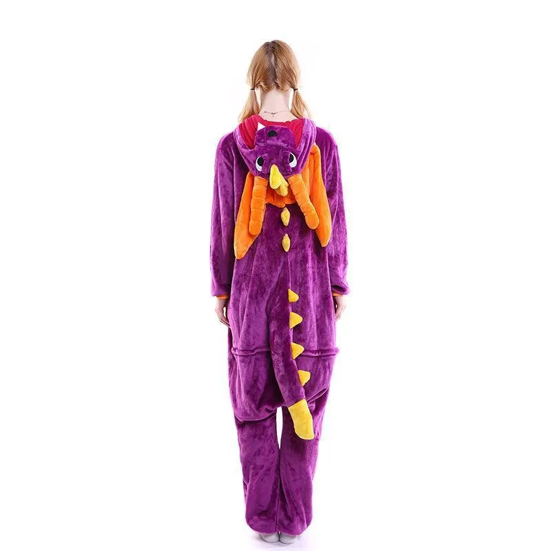 Royal Dragon Spyro Onesie Hoodie Costume Kigurumi Pajamas