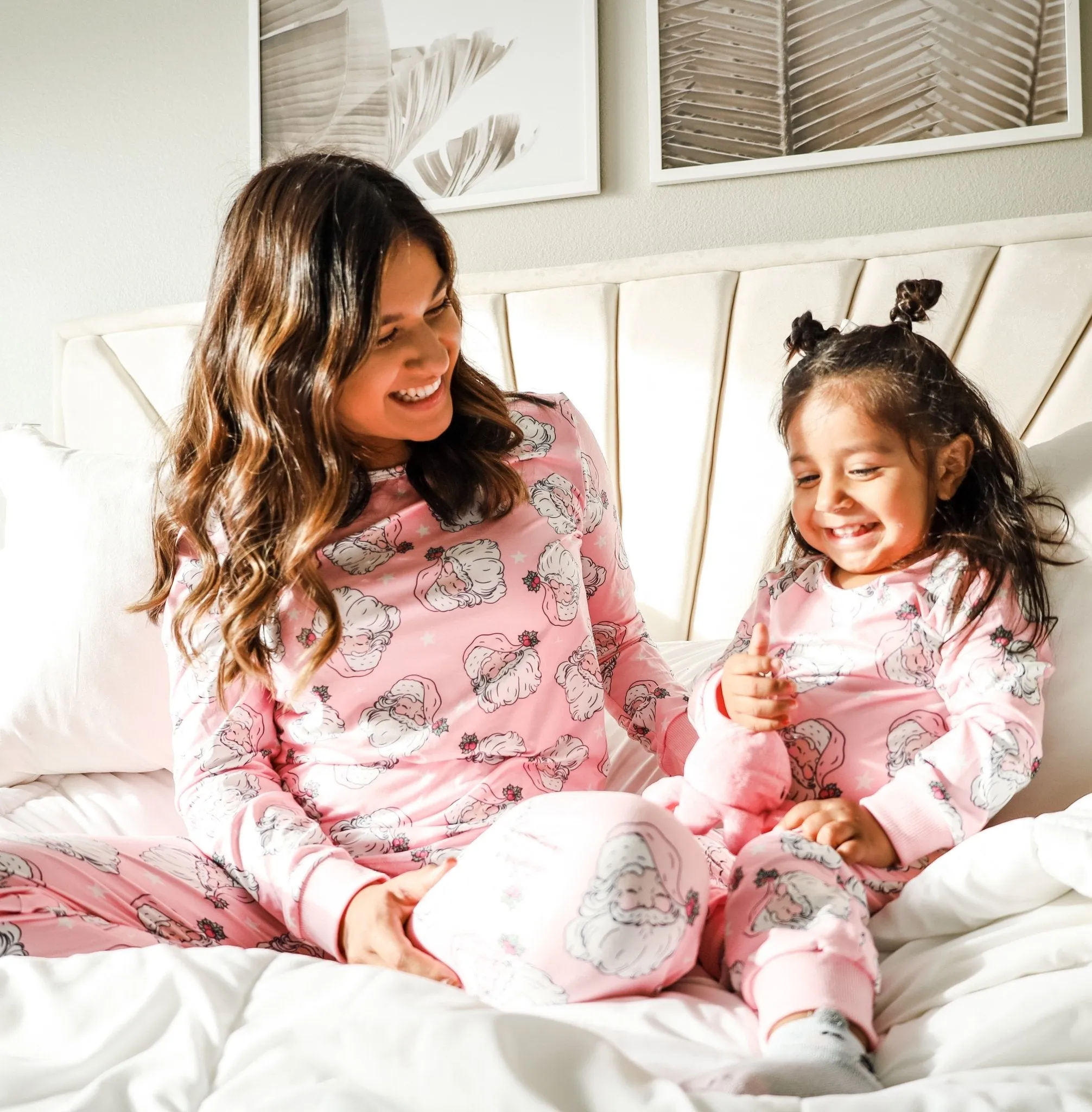 SANTA BABY PAJAMAS Matching Pajamas