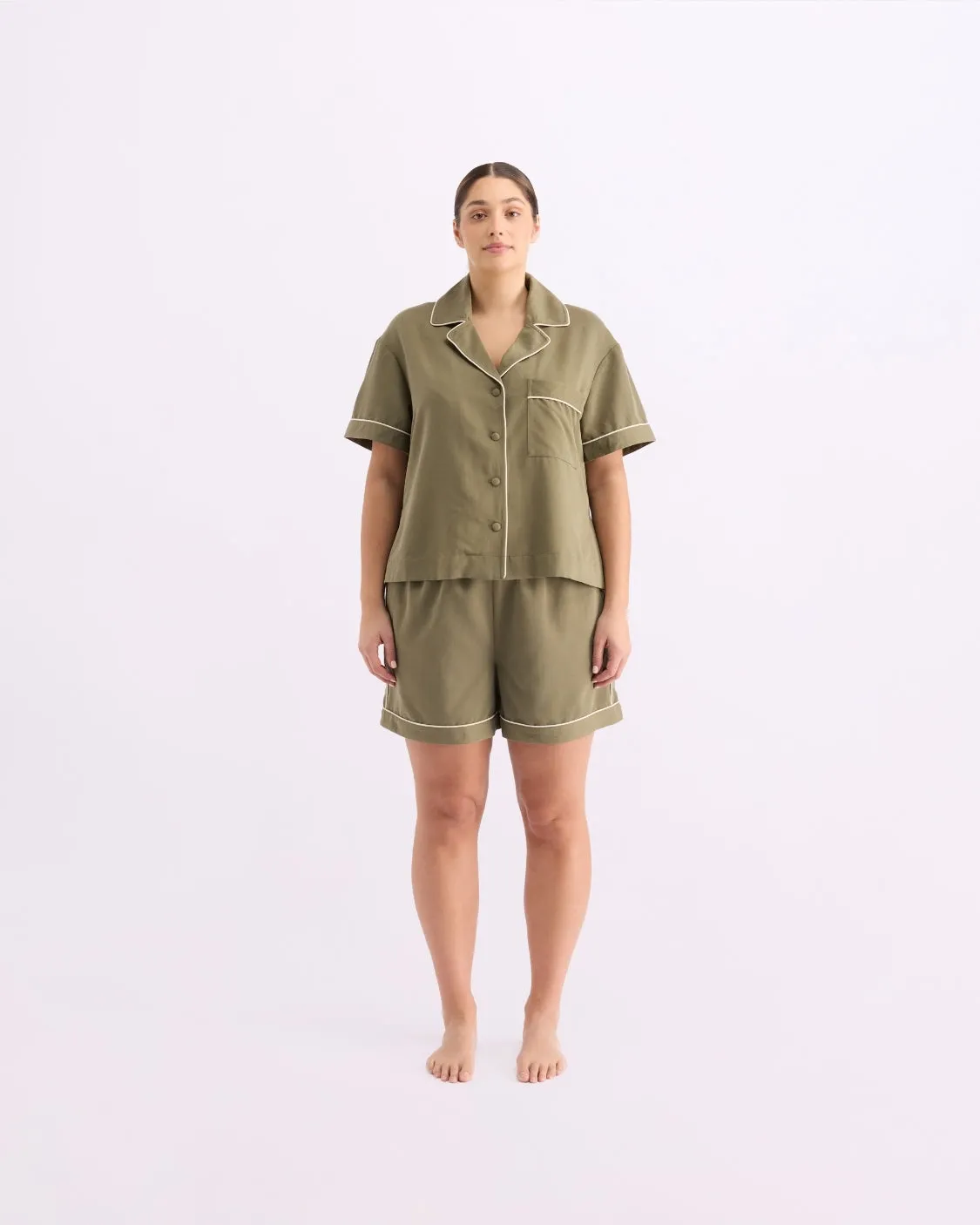 Short Sleeve Shirt - Matcha