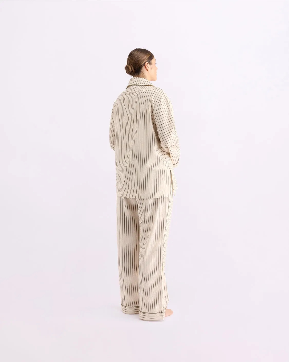 Sleep Pant - Matcha Stripes