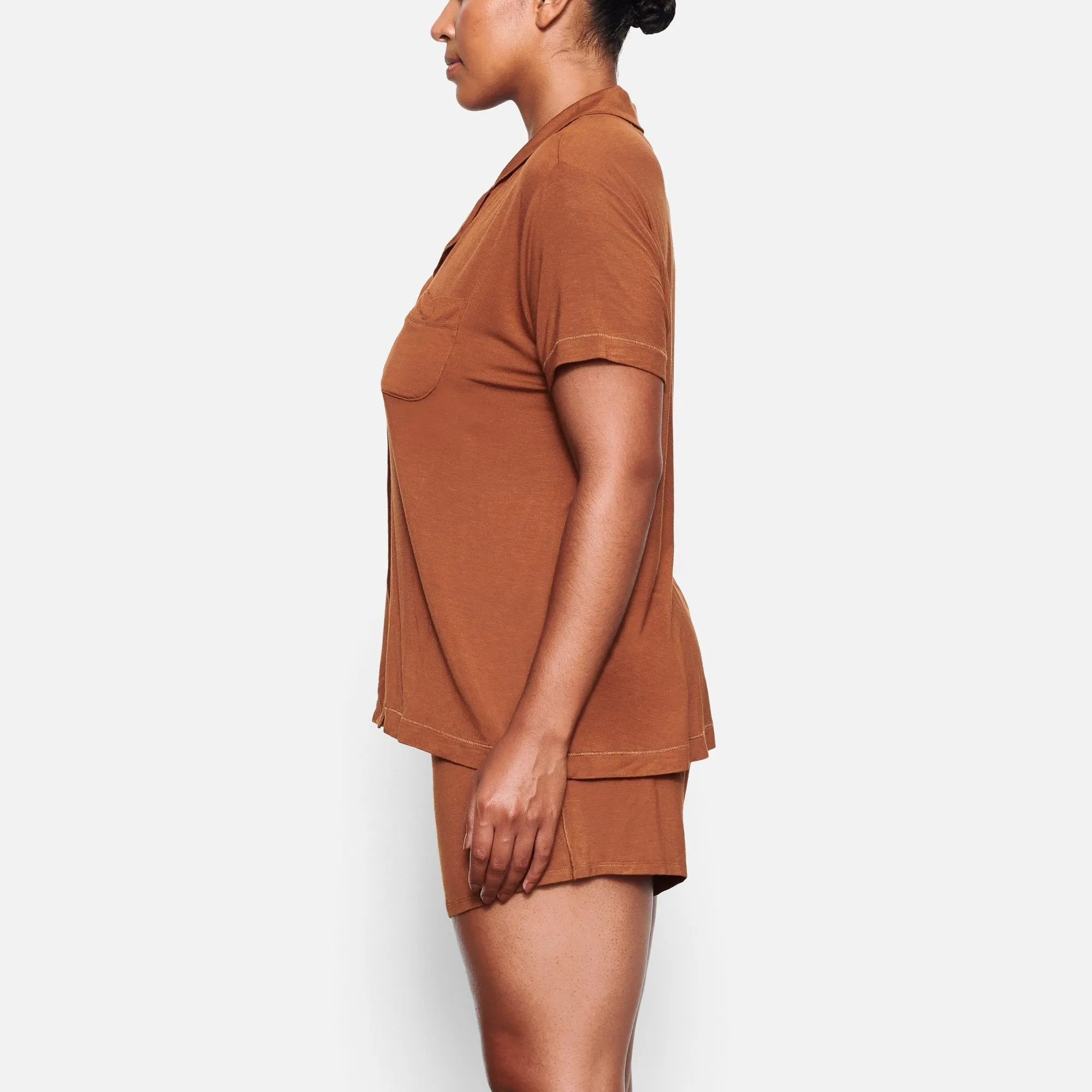 SLEEP SHORT SLEEVE SET | COPPER