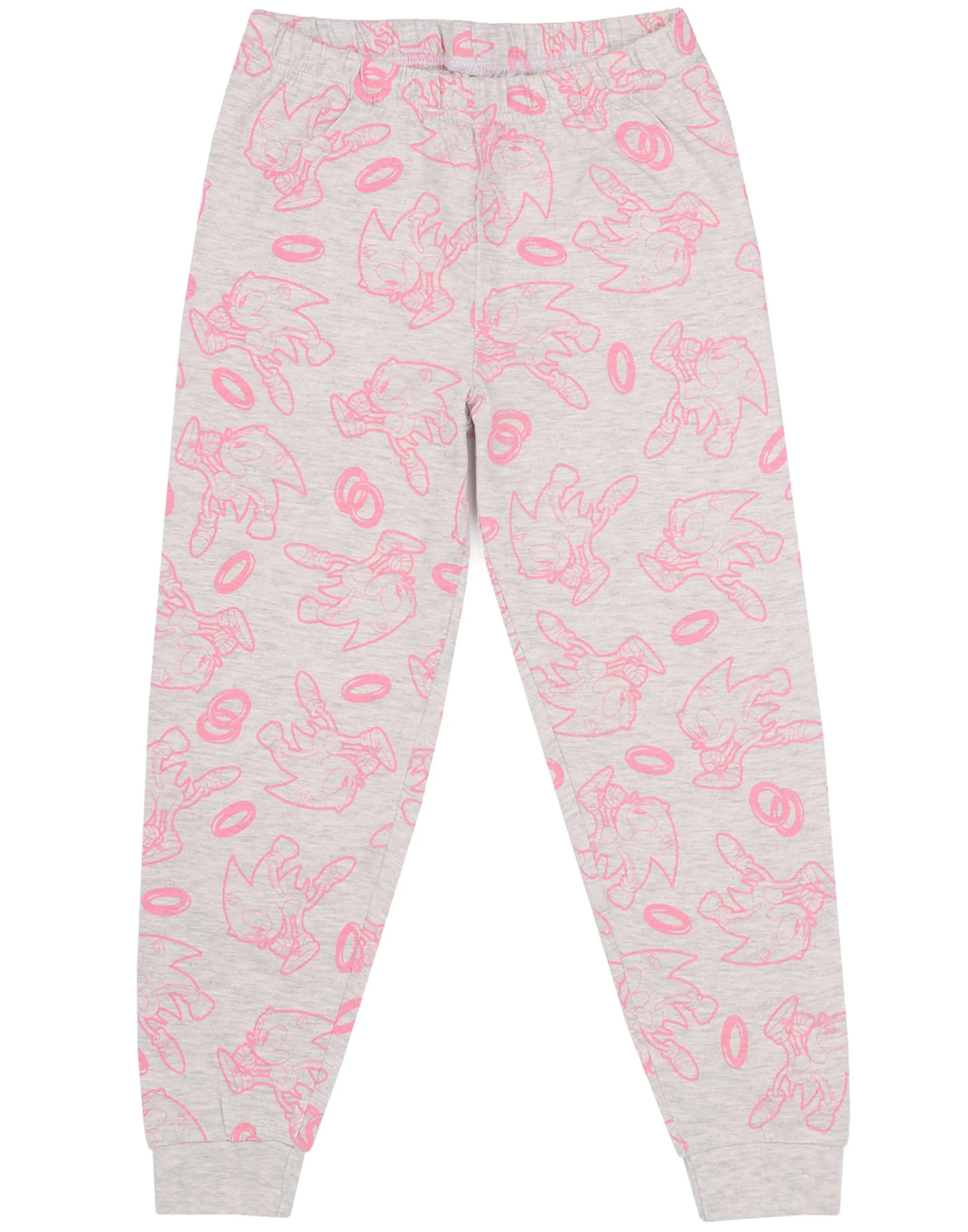 Sonic the Hedgehog Girls Pyjamas - Pink