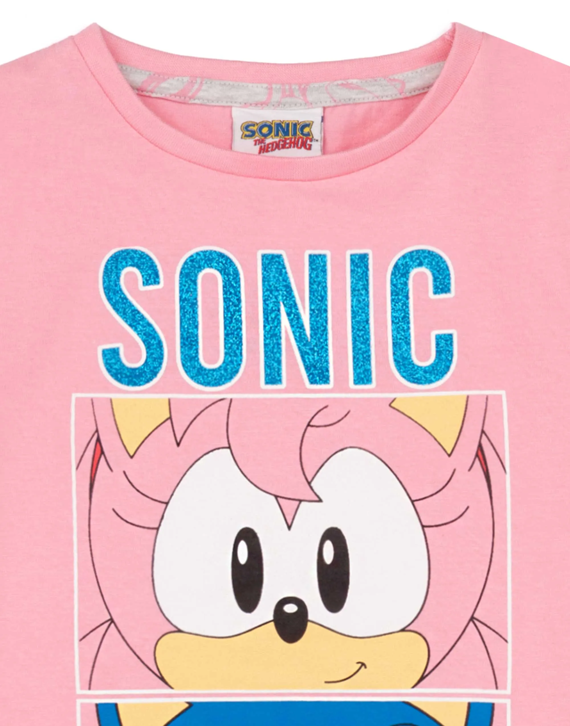 Sonic the Hedgehog Girls Pyjamas - Pink