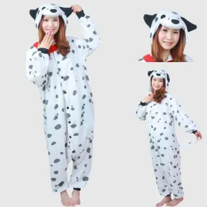 Spotty Dog Pajamas Kigurumi Onesie Costume Hoodie Cartoon