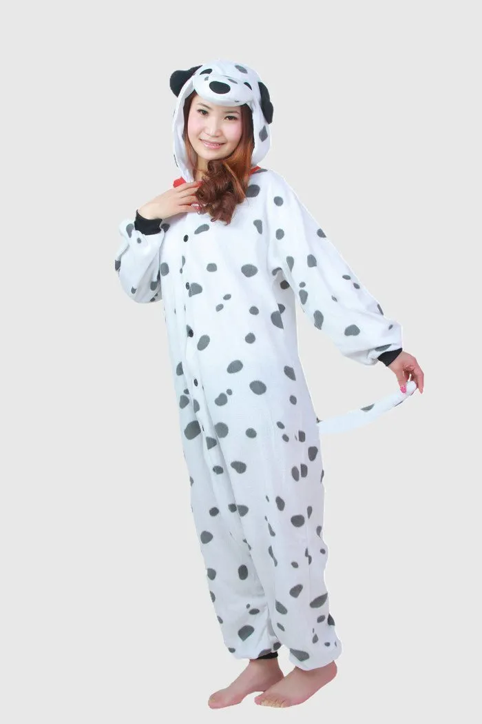 Spotty Dog Pajamas Kigurumi Onesie Costume Hoodie Cartoon