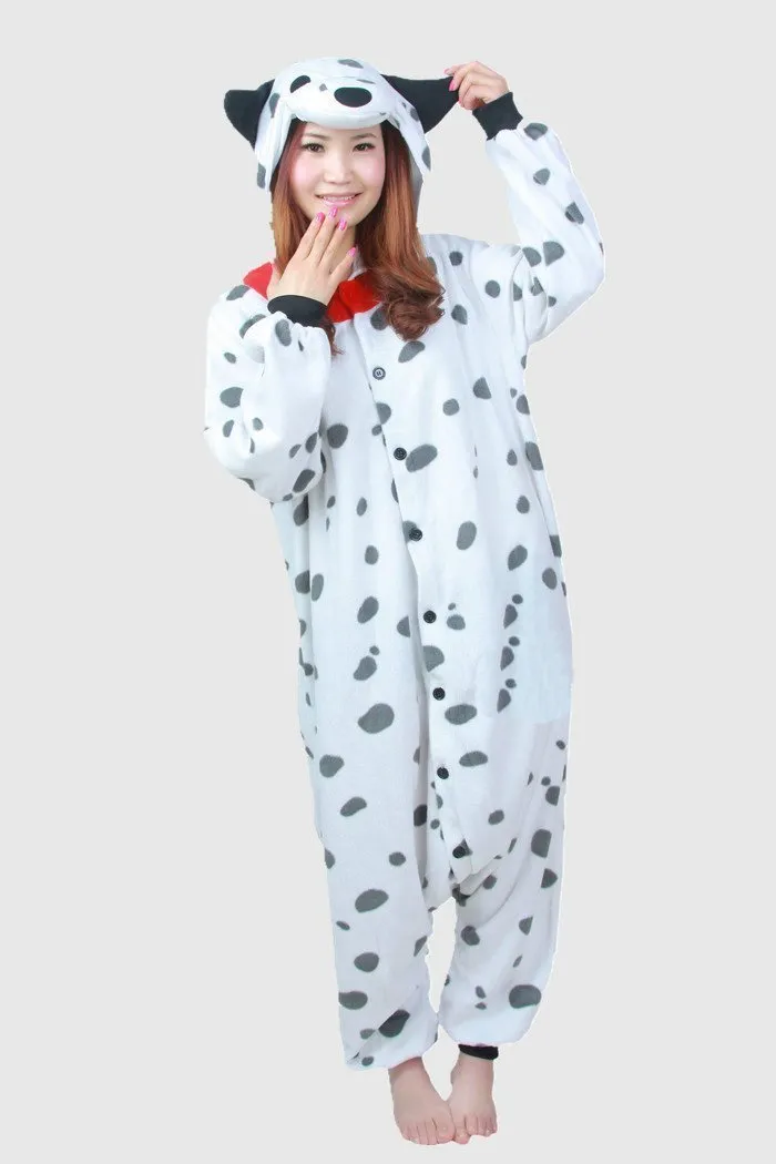 Spotty Dog Pajamas Kigurumi Onesie Costume Hoodie Cartoon