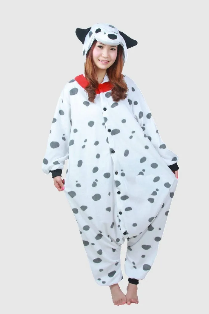 Spotty Dog Pajamas Kigurumi Onesie Costume Hoodie Cartoon