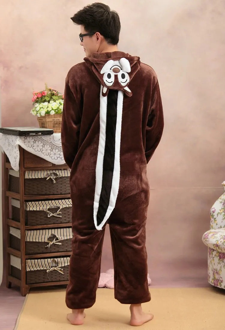 Squirrel Dale Adult Onesies Hoodie Costume Kigurumi Pajamas