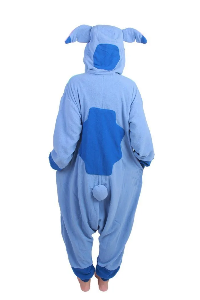 Stitch Long Sleeve Onesies Pajamas Kigurumi Costume Hoodie