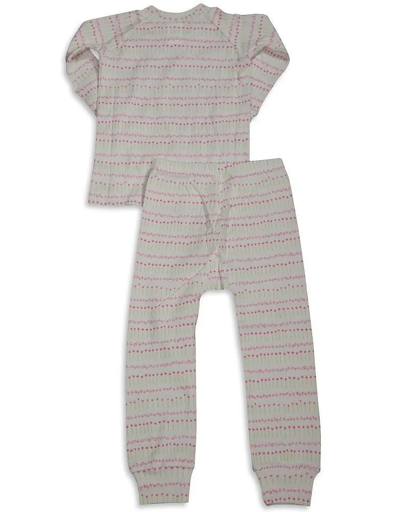 Sweet Potato Toddler & Girls Long Sleeve Cotton Pajama Sets- 11 Prints Available, 30943