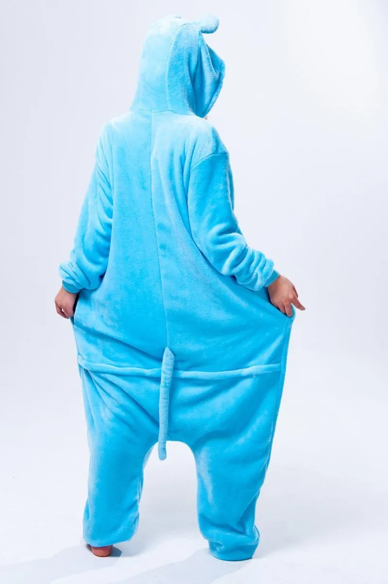 Unisex Adult Hippo Onesies Hoodie kigurumi Costume Pajamas