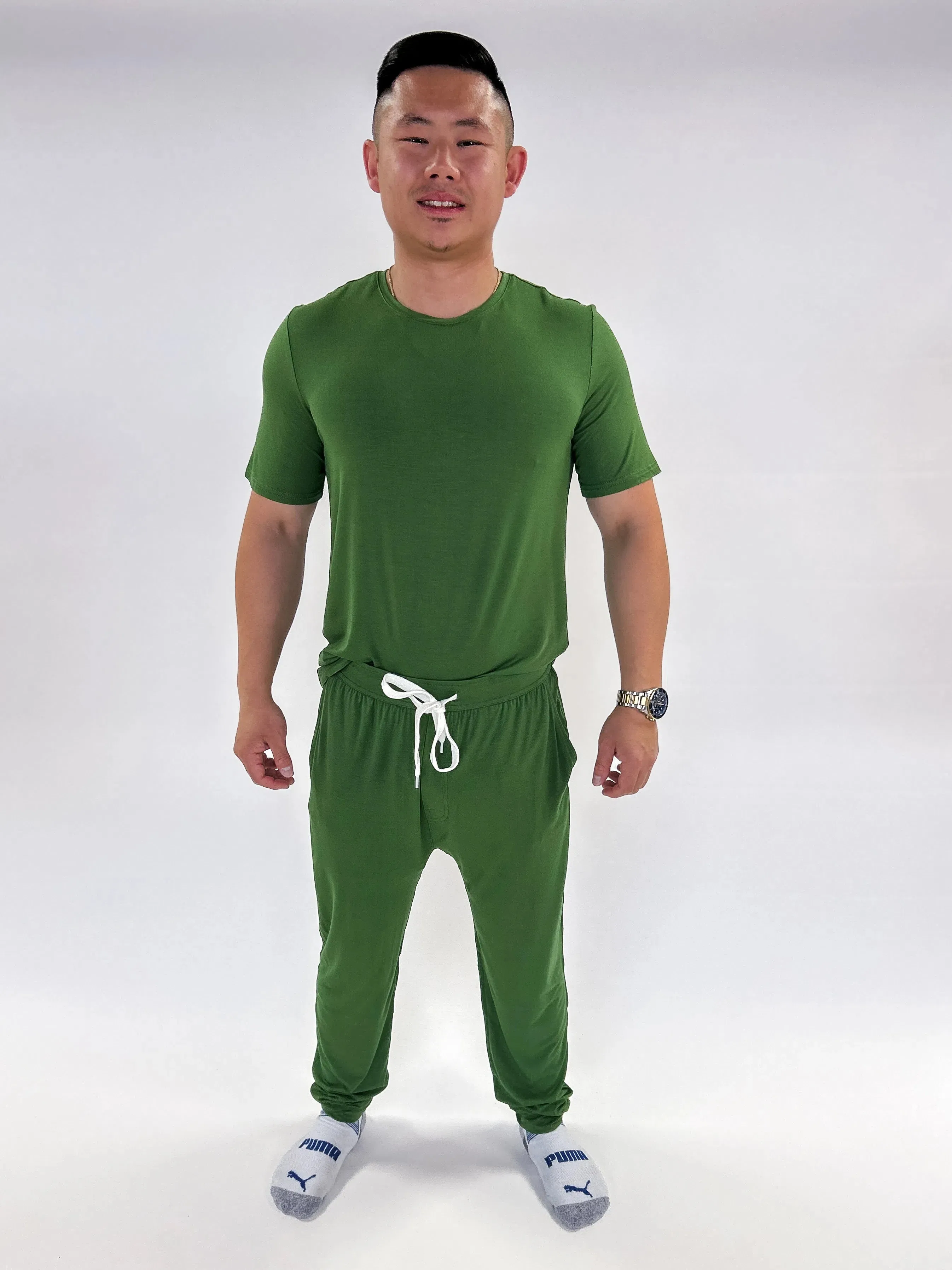 Unisex Jogger Bamboo | Hunter Green