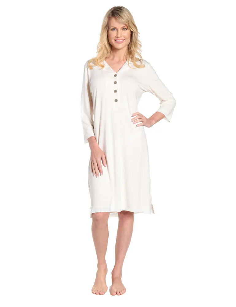 Womens Eco-PJ Bamboo Sleep Shirt